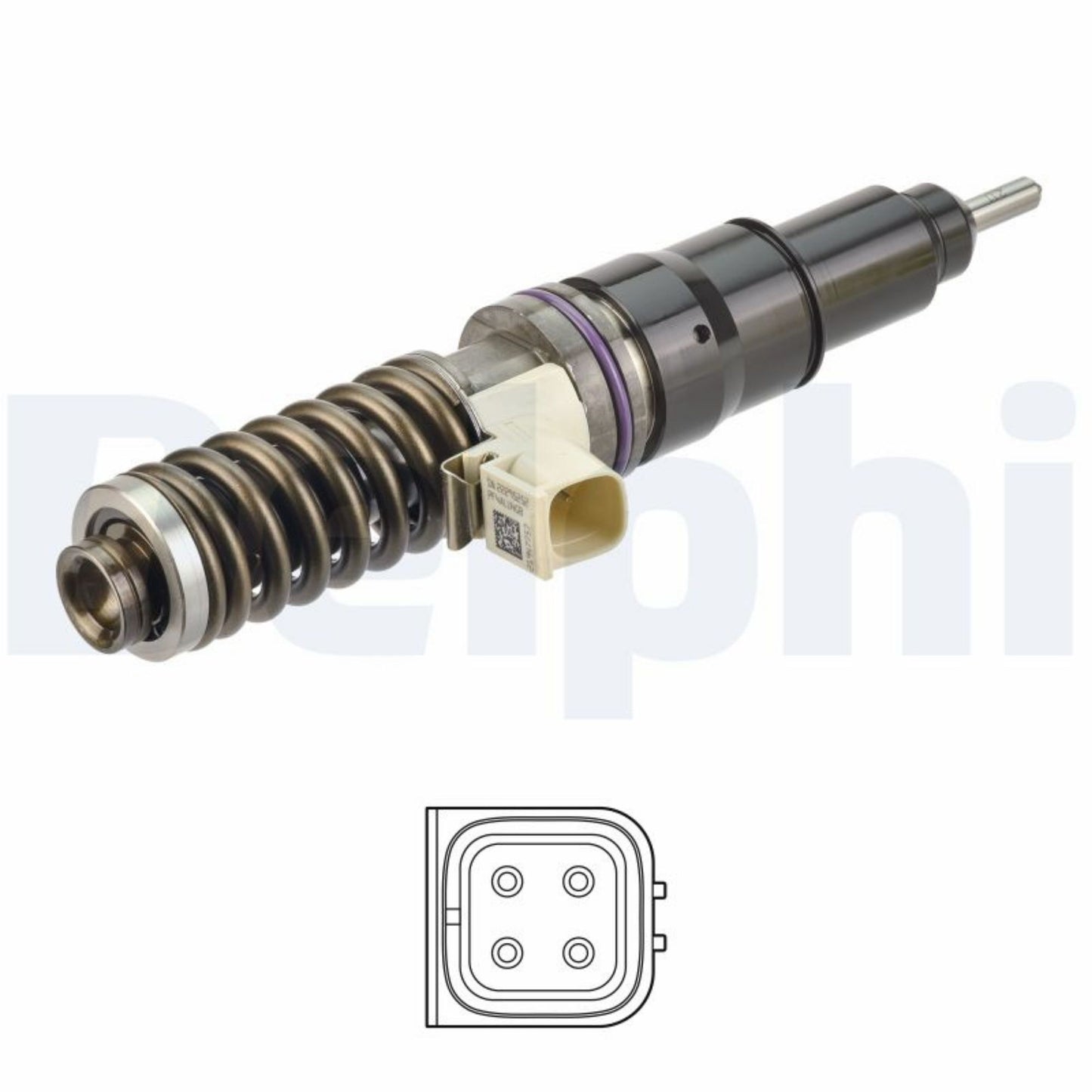 Iniettore Delphi BEBE4D44001 Nuovo Originale con garanzia 24 mesi