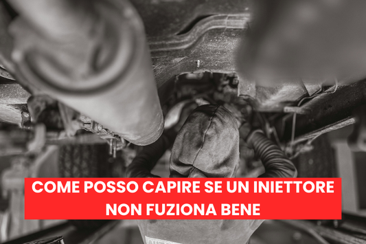 Come posso capire se un iniettore diesel non funziona bene?