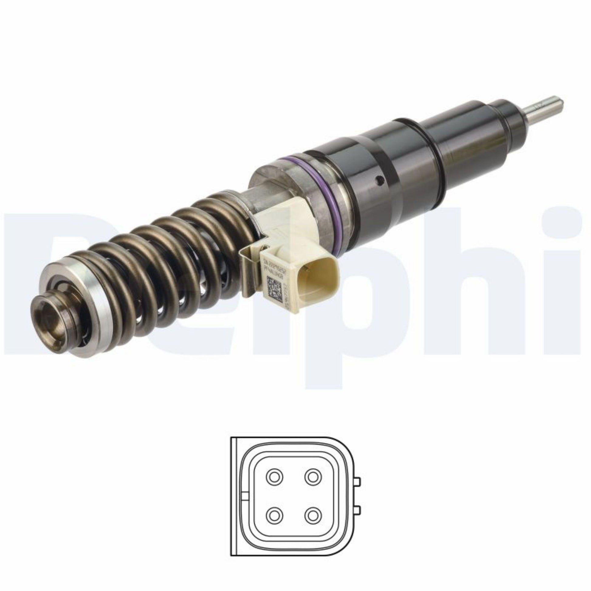 Iniettore Delphi BEBE4D44001 Nuovo Originale con garanzia 24 mesi