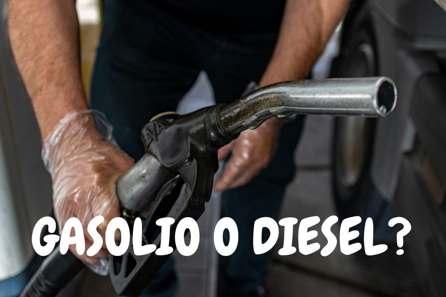 Pistola per rifornimento carburante: differenza tra gasolio e diesel spiegata dagli esperti.